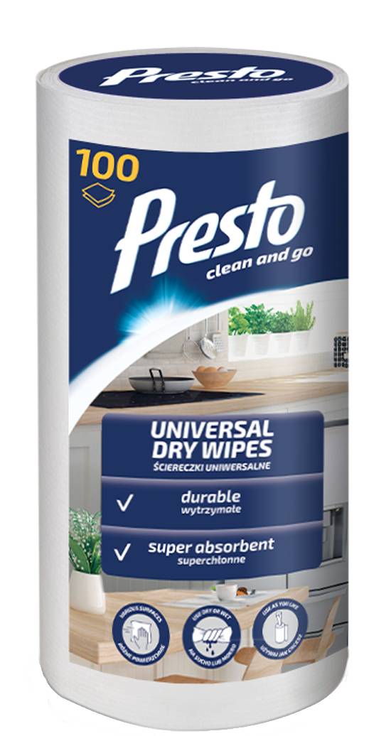 Presto Panni asciutti universali in rotolo