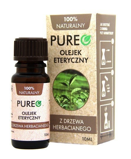 Pureo Naturalny Olejek Eteryczny z Drzewa Herbacianego, Płyn