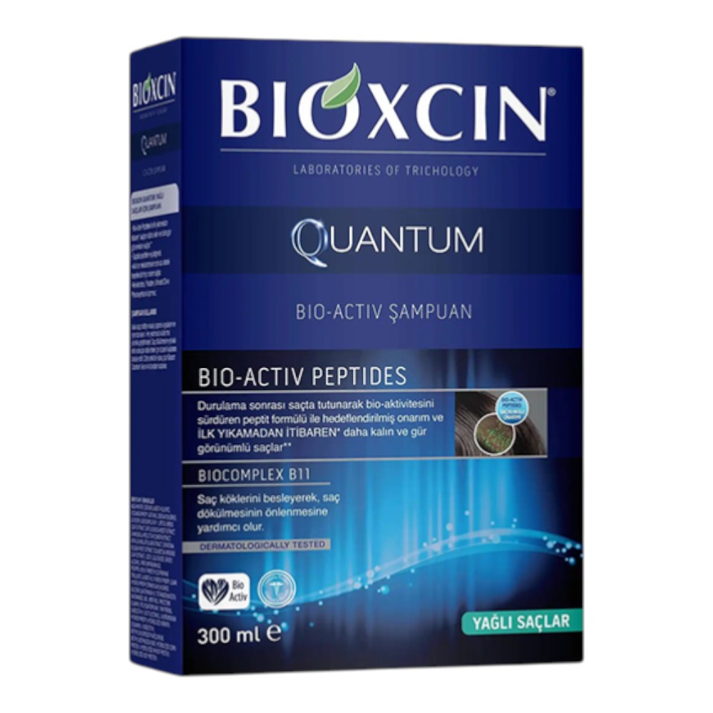 Bioxcin Quantum Szampon przeciw wypadaniu do włosów przetłuszczających się