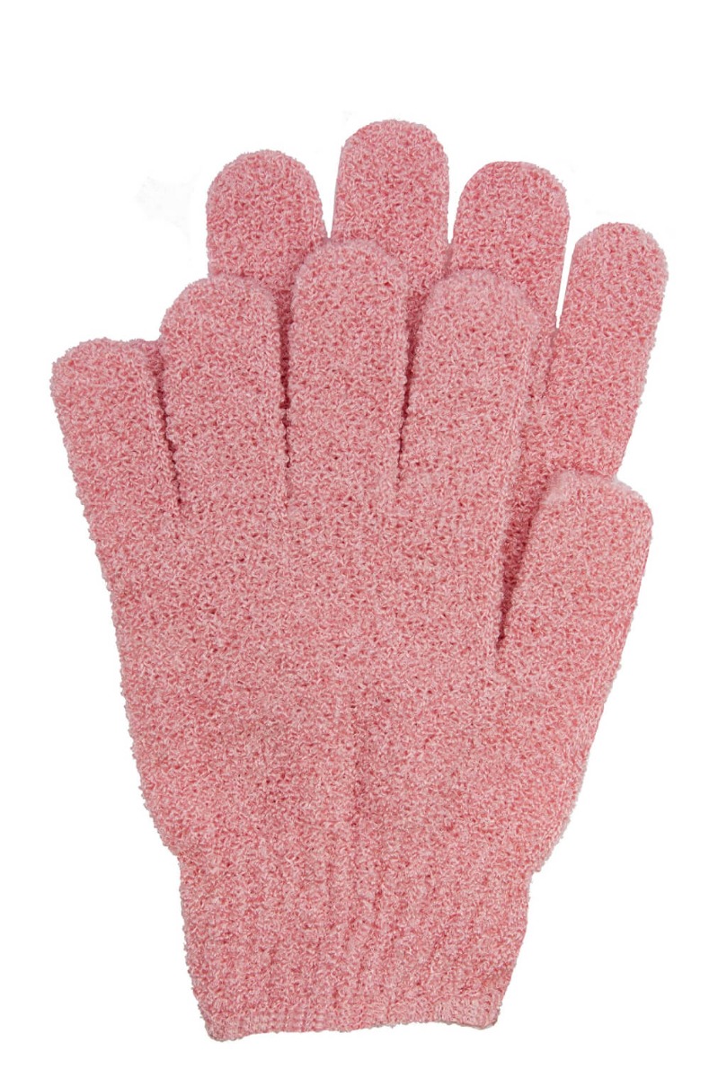 Life Rękawica do mycia i Masażu Pudrowy Róż