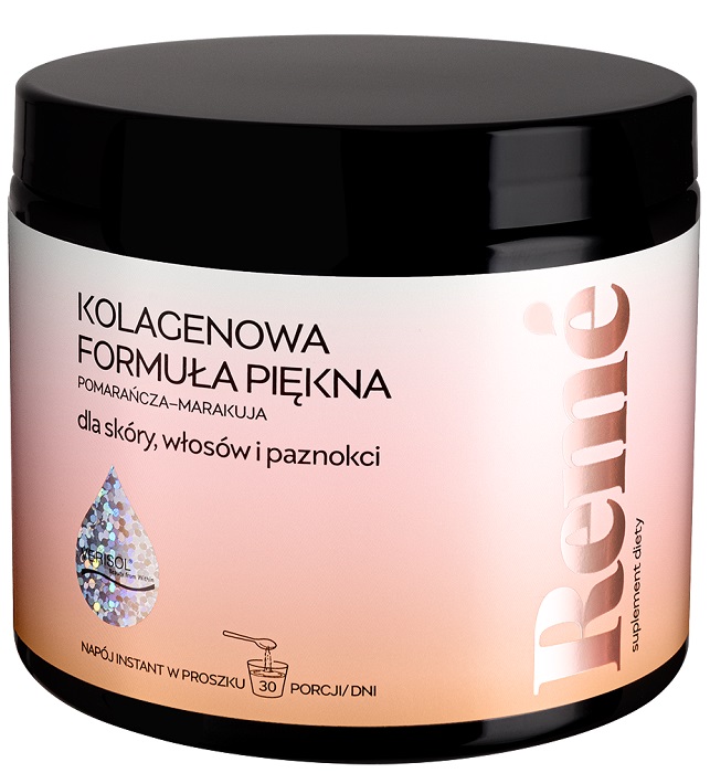 Reme Kolagenowa Formuła Piękna Pomarańcza - Marakuja Proszek