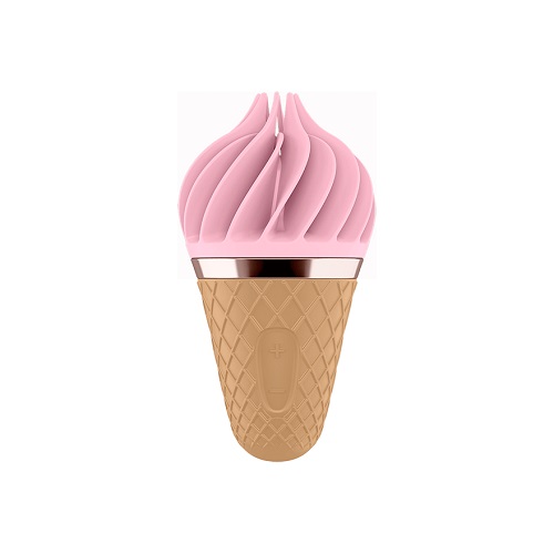Satisfyer Masażer Sweet Treat Pink/Brown