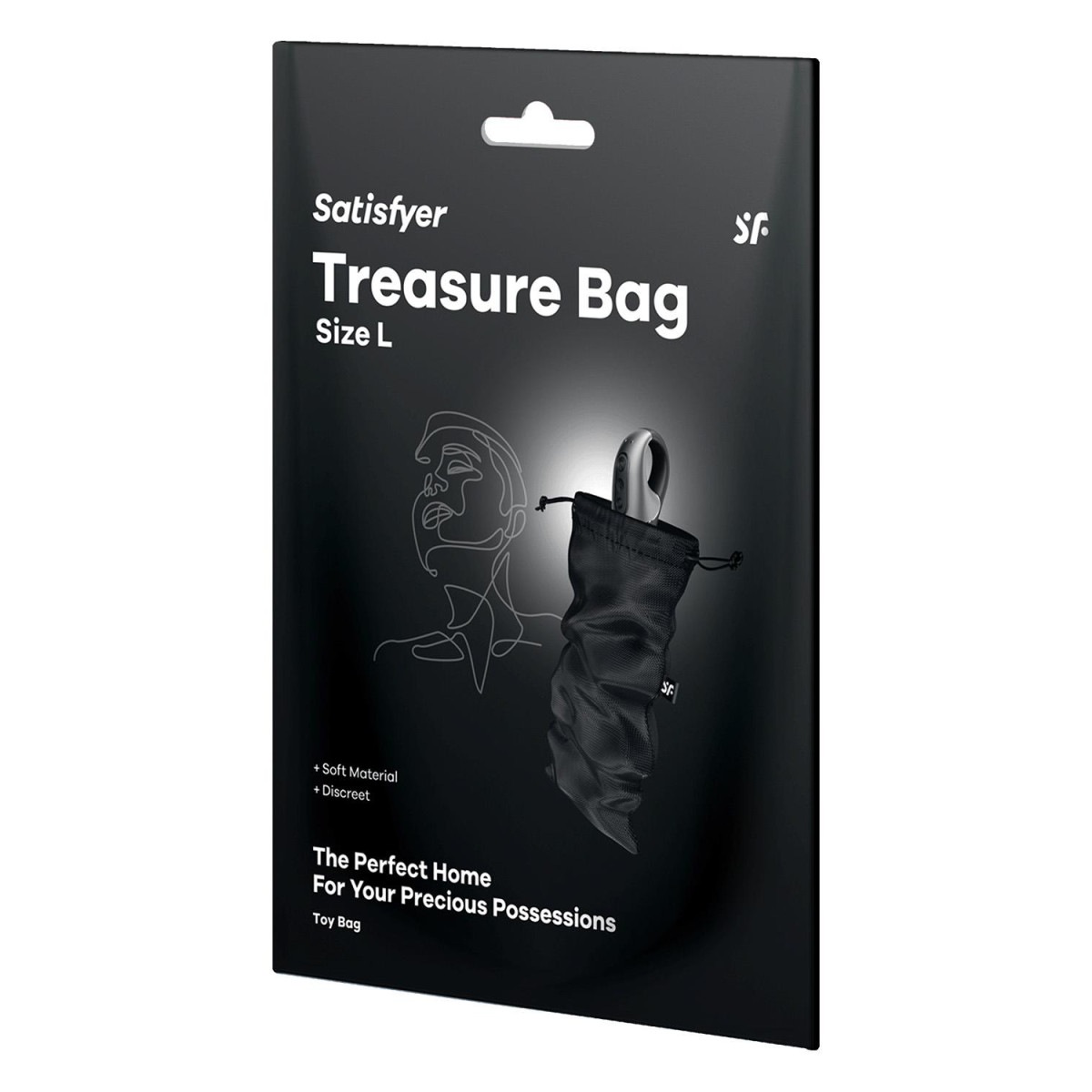 Satisfyer Treasure Bag Black etui L