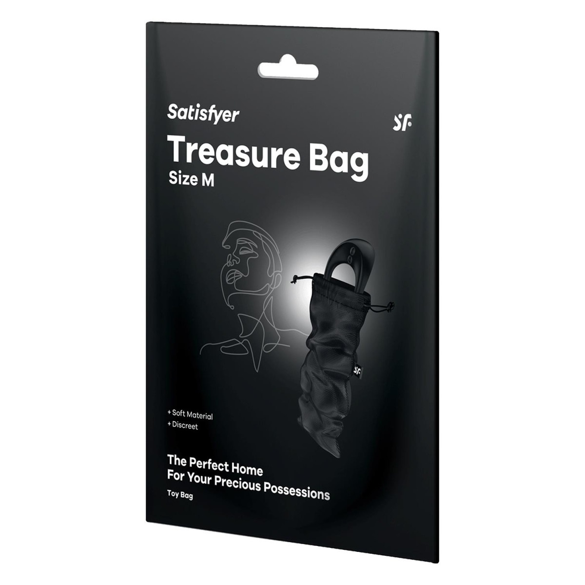 Satisfyer Treasure Bag Black etui M