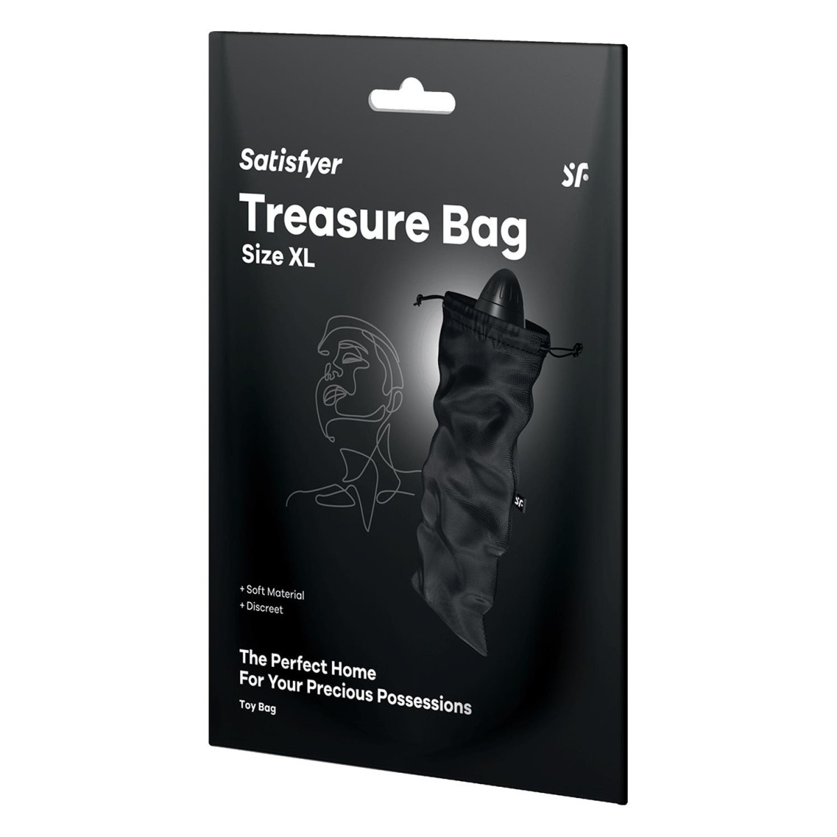 Satisfyer Treasure Bag XL Black etui