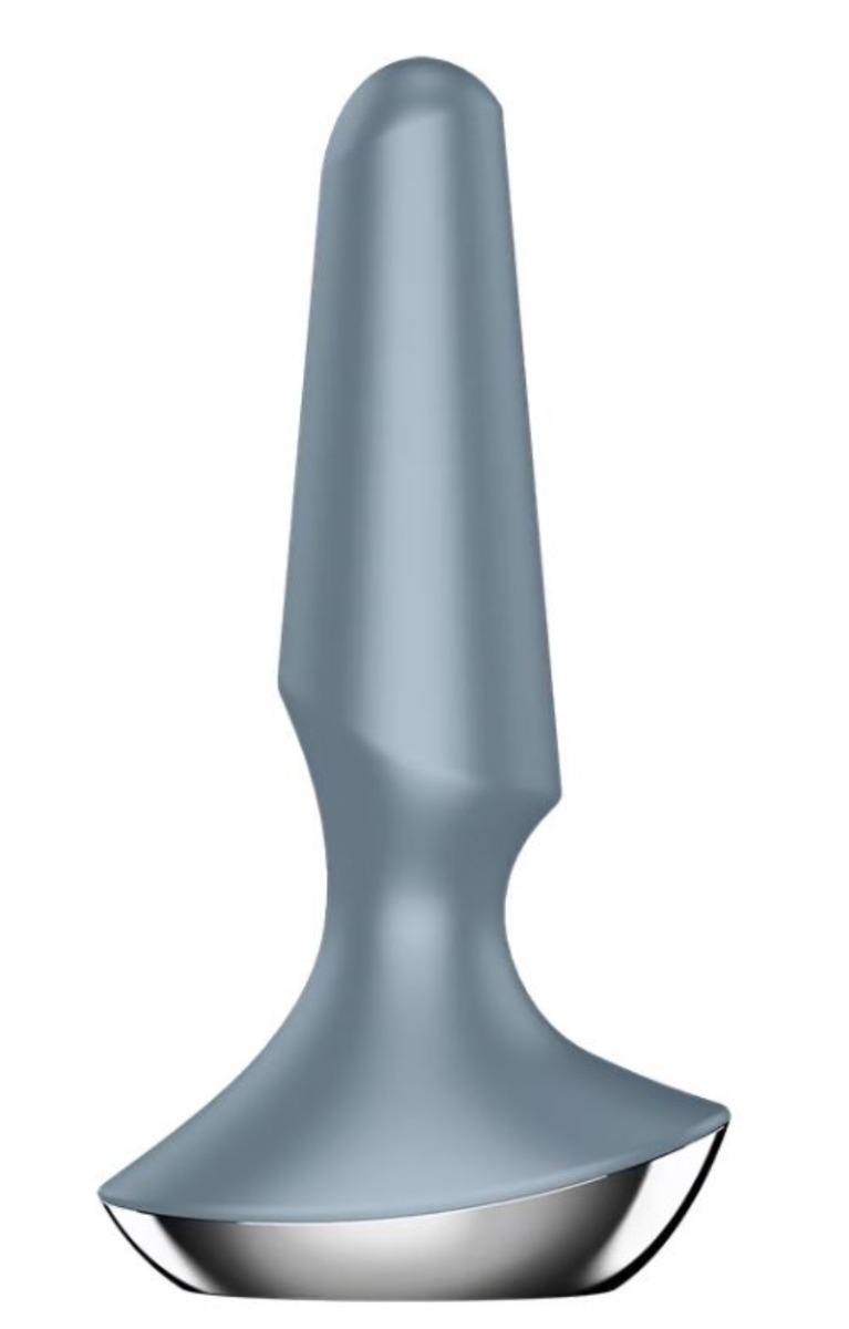 Satisfyer Masażer Plug-iliciousConnect App Ice Blue