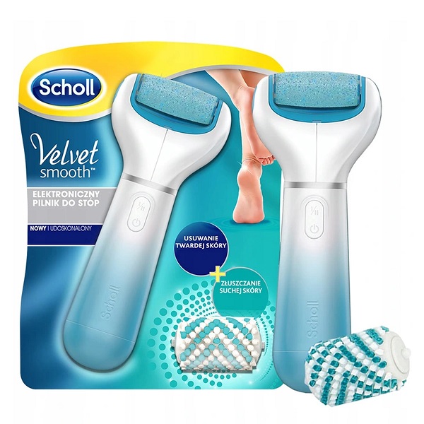 Scholl Velvet Smooth Elektroniczny pilnik do stóp