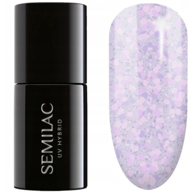 Semilac UV Hybrid Lakier hybrydowy, 492 Icy Lavender Bliss Icy Lavender Bliss