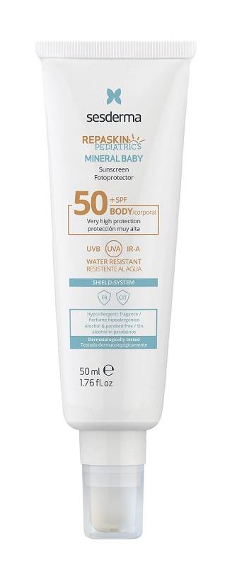 Sesderma Repaskin Mineral Baby Mineralny krem do opalania SPF 50+ 