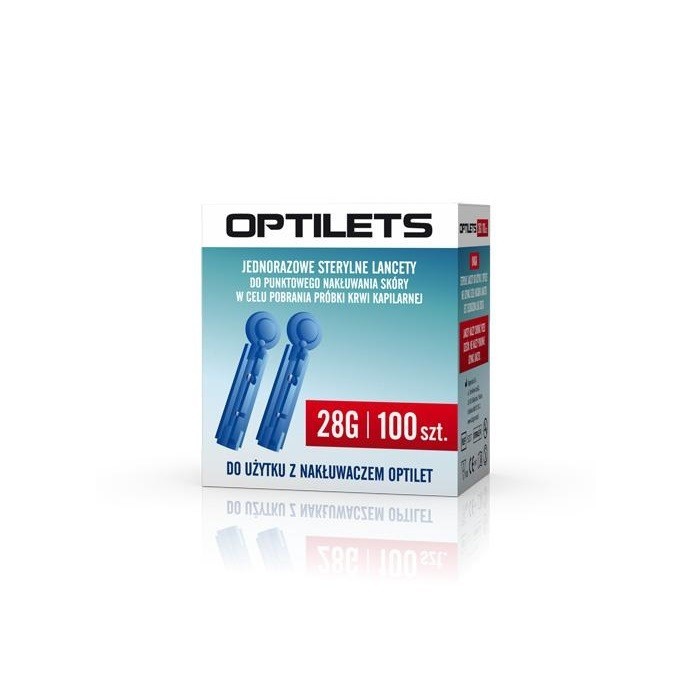 Optilets, Jednorazowe sterylne lancety