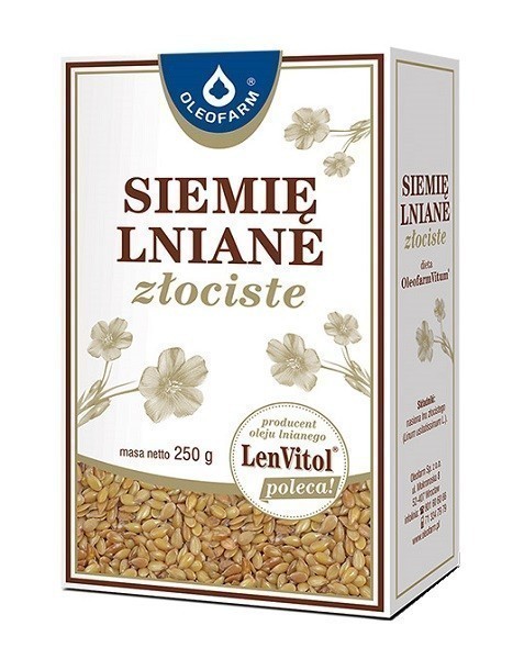Oleofarm Siemie Lniane Złociste