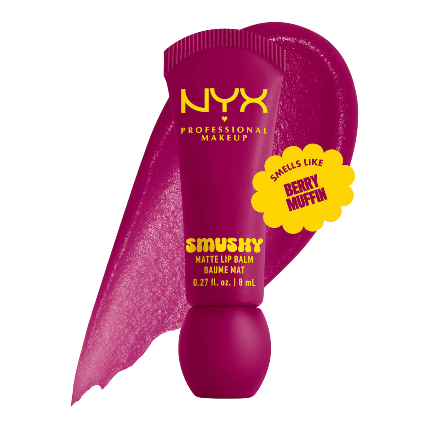 NYX Smushy Matte Lip Balm Pomadka do ust, Silly Sippin