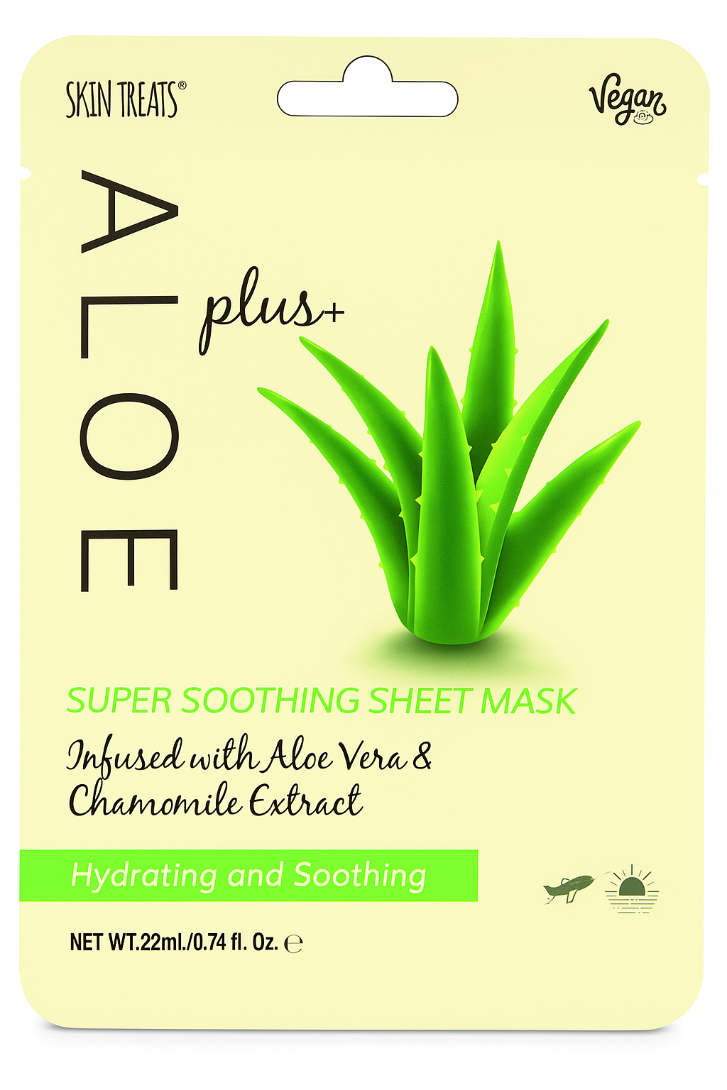 Skin Treats Aloe Plus Aloesowa maseczka w płachcie