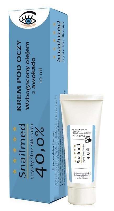 Snailmed Crema Contorno Occhi alla Bava di Lumaca e Avocado 10 ml 10 ml