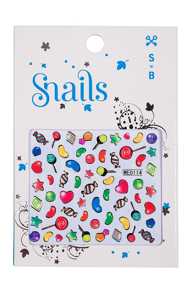 Snails Adesivi per Unghie Candy Blast
