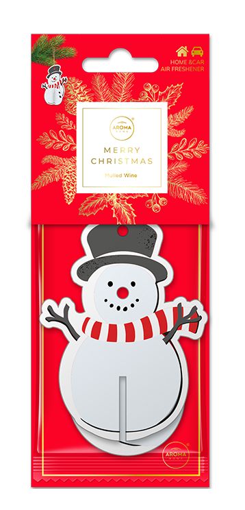 Aroma Home Cellulose 3D Snowman - Mulled Wine