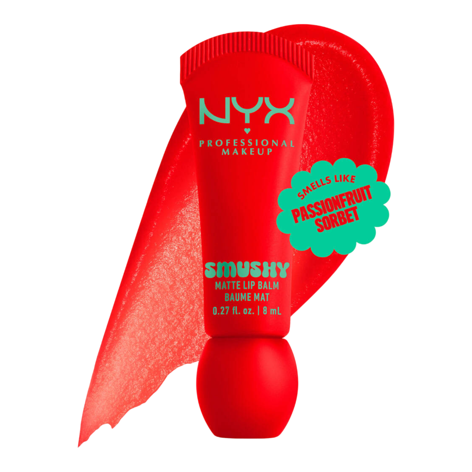 NYX Smushy Matte Lip Balm Pomadka do ust, Soft Sorbet