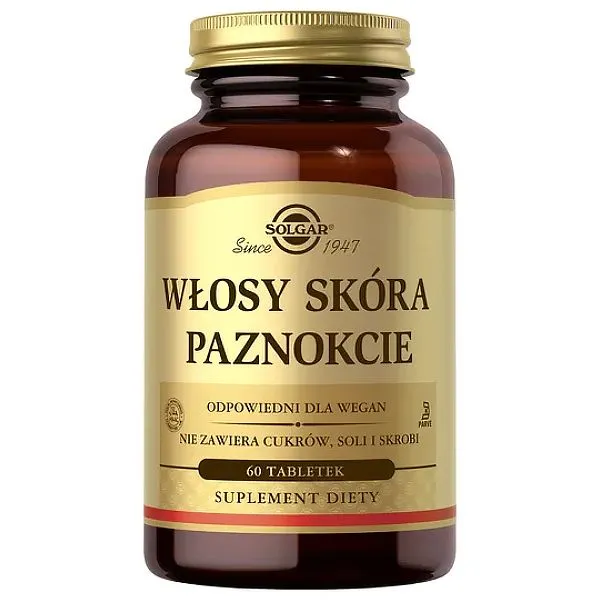 Solgar Formuła Włosy, Skóra, Paznokcie