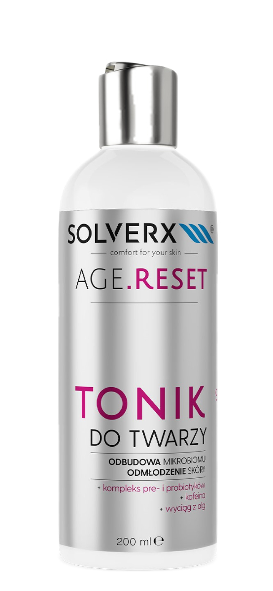 Solverx Age Reset Tonik odbudowujący mikrobiom  200 ml