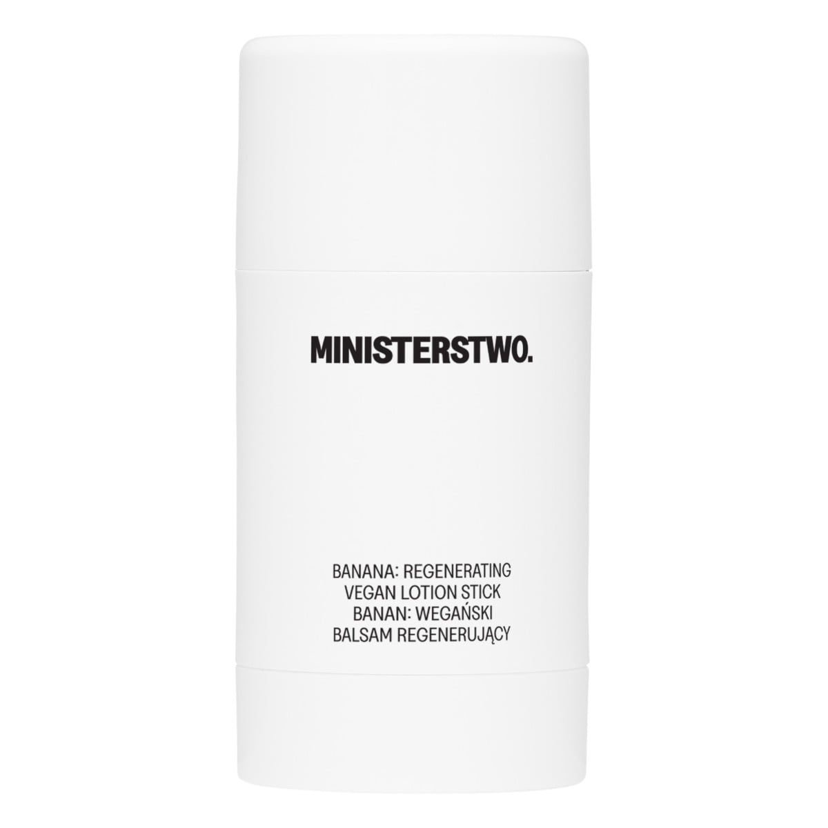 MINISTERSTWO. Wegański balsam regenerujący w sztyfcie, Banan