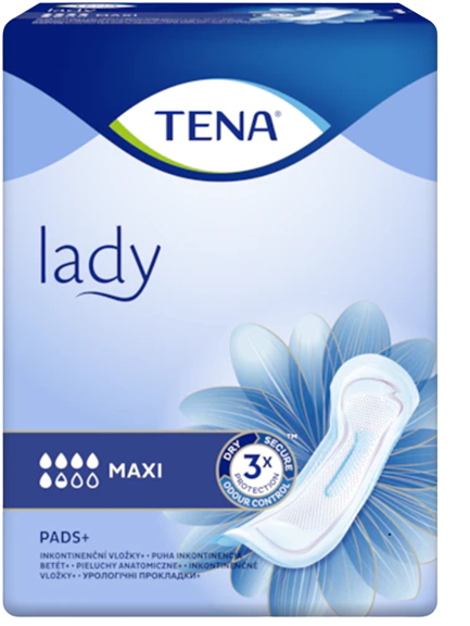 Tena Lady Maxi, Assorbenti per Incontinenza Femminile 12 pz