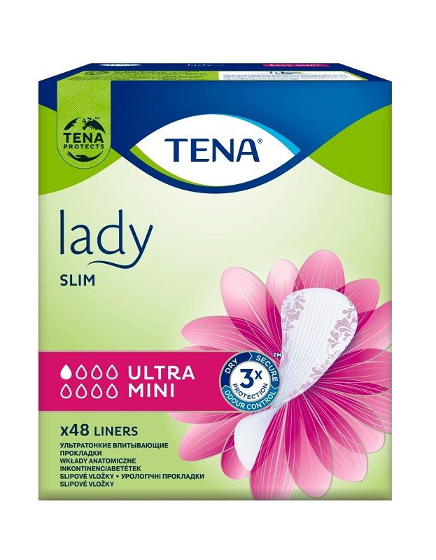 Tena Lady Slim Ultra Mini Salvaslip 48 pz