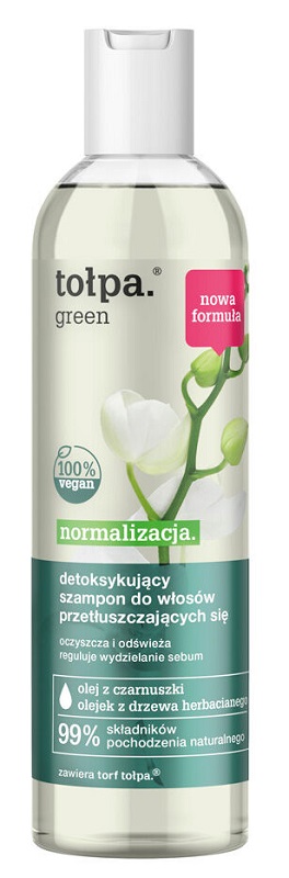 Tołpa Green Normalization Shampoo Detox per Capelli Grassi 300 ml