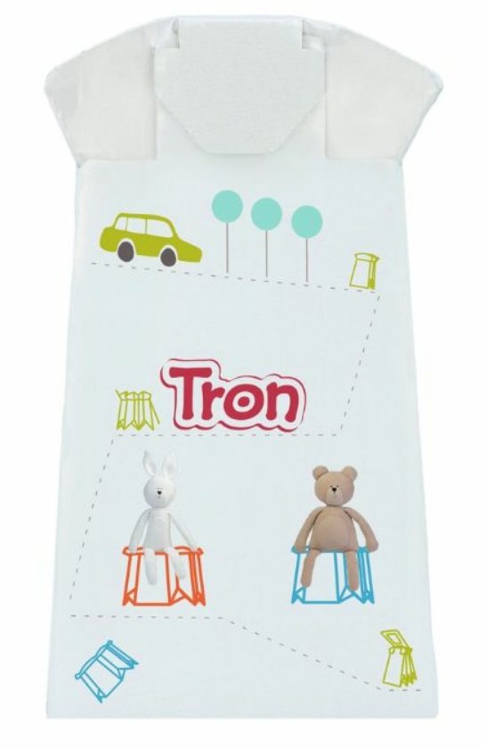 Tron Orsi Vasino Monouso Biodegradabile Bianco