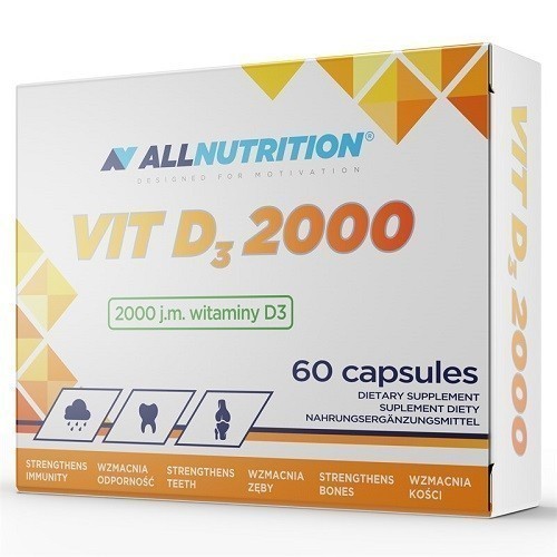 Allnutrition D3 2000, Kapsułki
