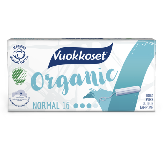 Vuokkoset 100% BIOTampony Normal