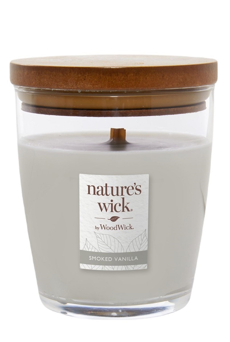 Woodwick Candela Profumata Media Smoked Vanilla