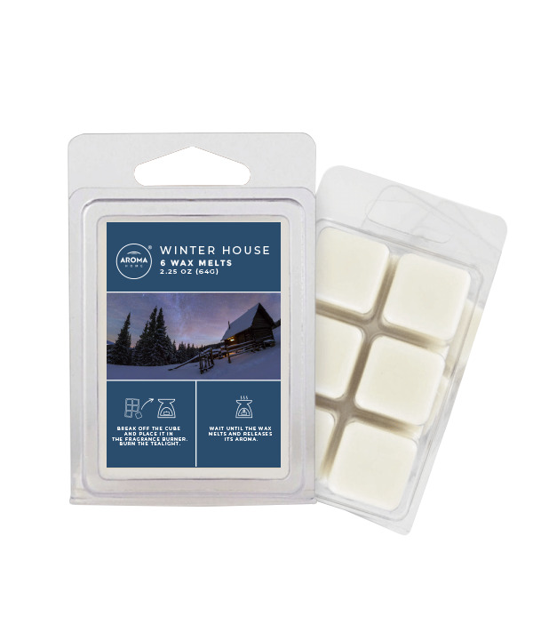 Aroma Home Cera Profumata Winter House 60 g