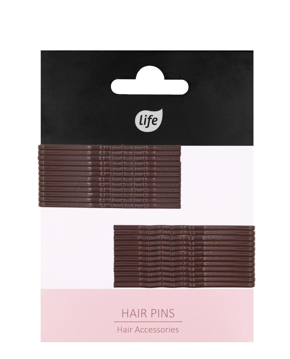 Life Wsuwka do włosów Brązowa