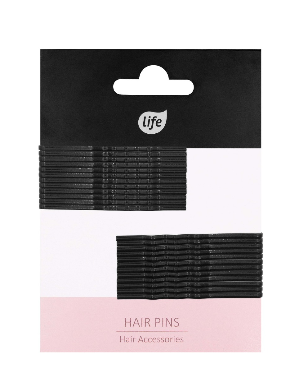 Life Wsuwka do włosów Czarna