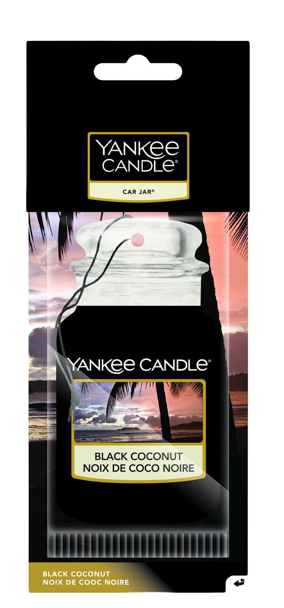 Yankee Candle Deodorante Auto Black Coconut 14 g 14 g