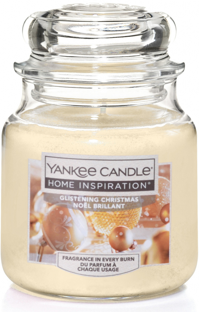Yankee Candle Candela Home Inspiration Glistening Christmas Media 340 g 340 g