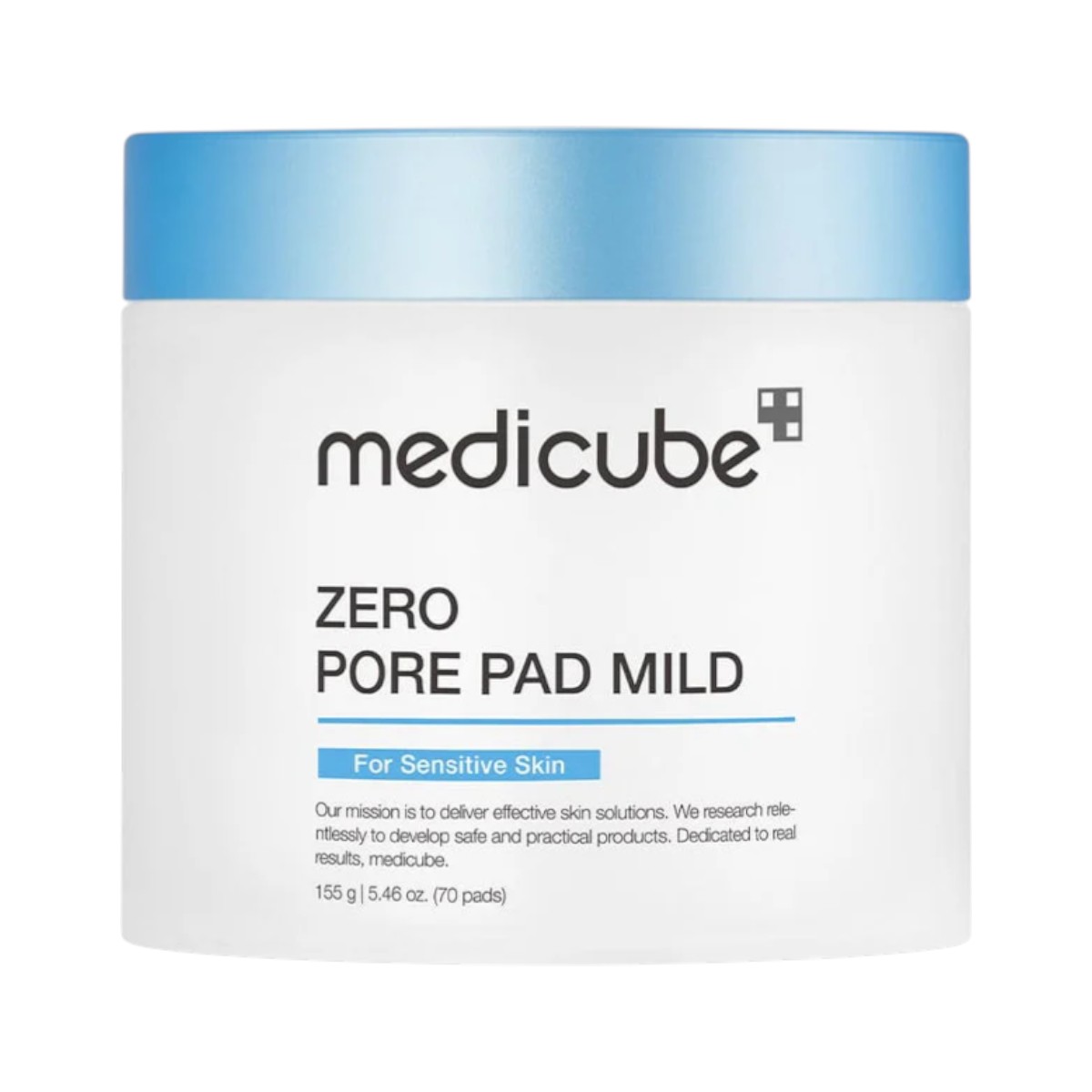 Medicube Zero Pore Pad Mild dischetti esfolianti delicati per pelli sensibili 70 pz