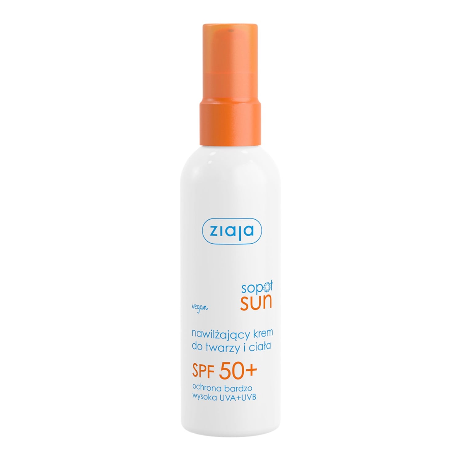 Ziaja Sopot Sun Krem do twarzy i ciała, SPF 50+, nawilżający