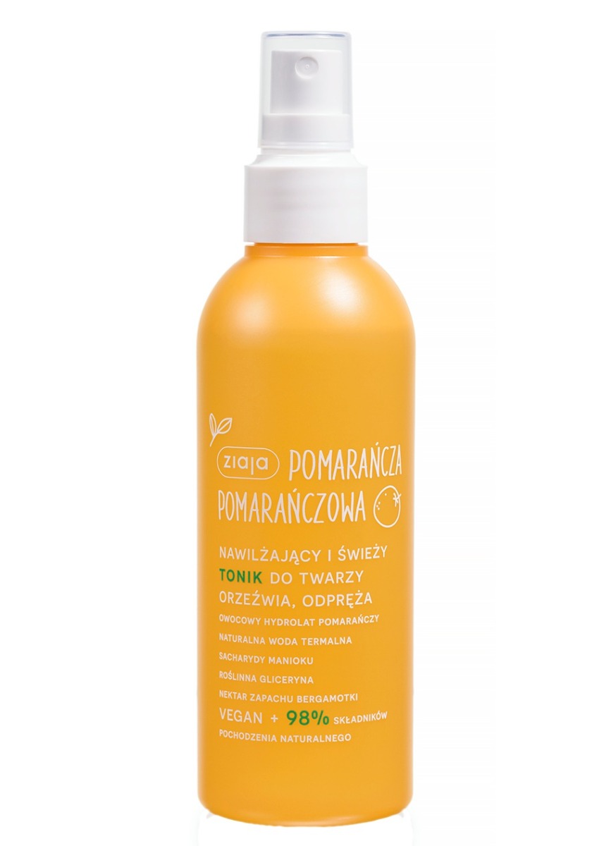 Ziaja Orange Tonico Idratante e Fresco per il Viso 190 ml 190 ml
