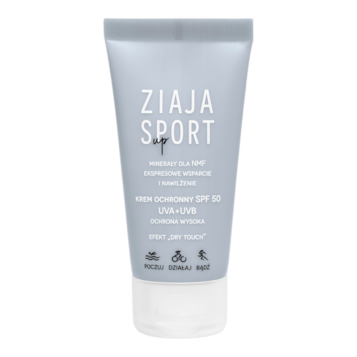 Ziaja Sport Krem ochronny UVA+UVB, SPF 50
