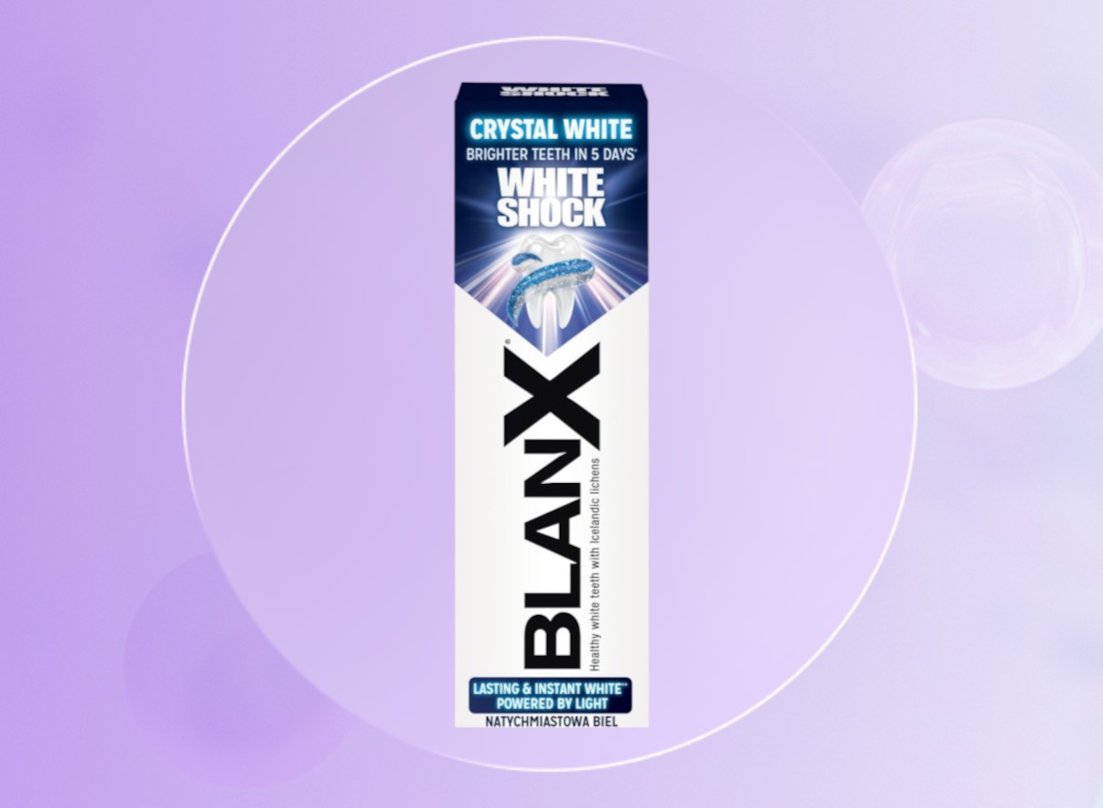 BlanX White Shock Pasta do zębów, Natychmiastowa Biel

