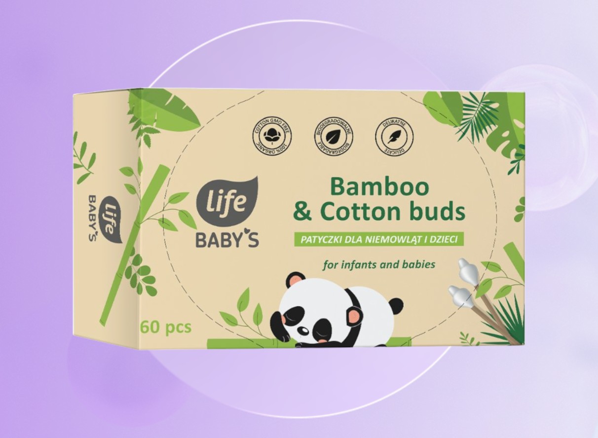 Life Babys Eco Patyczki Higieniczne dla dzieci
