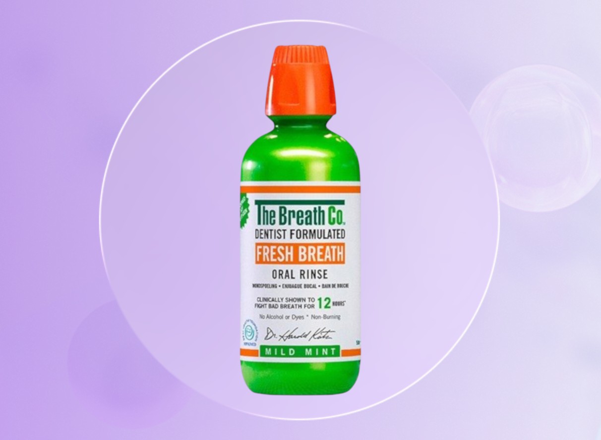 The Breath Co Płyn do higieny jamy ustnej Świeży oddech, Łagodna Mięta