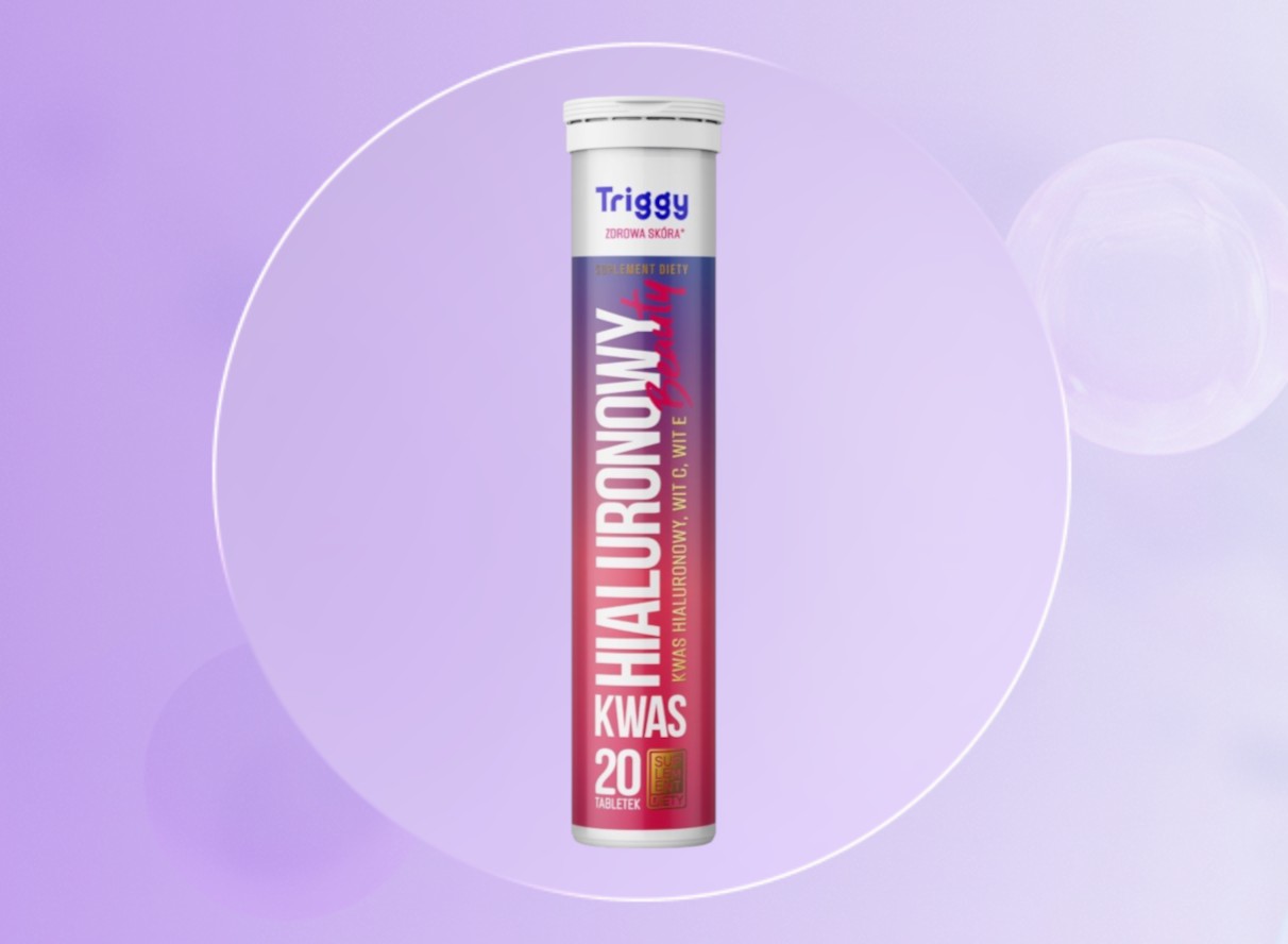 Triggy Kwas Hialuronowy Beauty Tabletki musujące