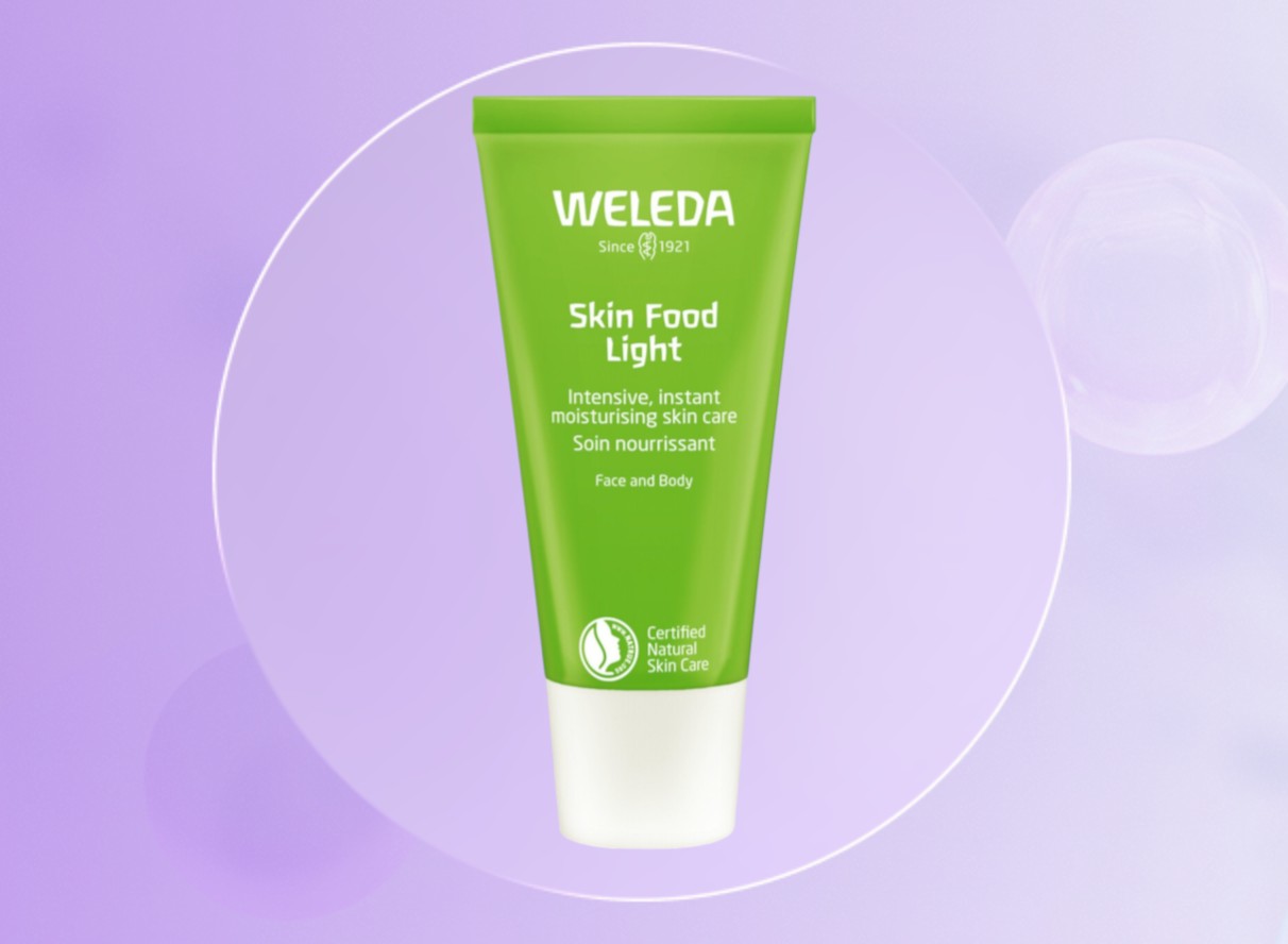 Weleda Skin Food Light Silnie nawilżający krem do pielęgnacji suchej skóry, 30 ml