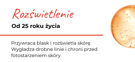 Rozświetlenie od 25 roku życia