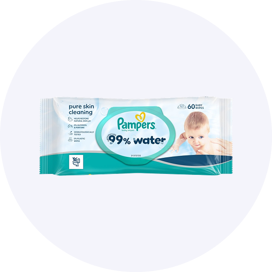 Pampers Aqua za 1 gr