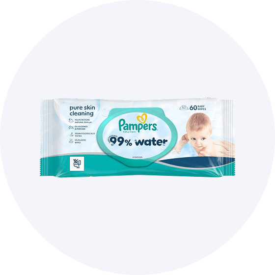 Pampers Aqua za 1 gr